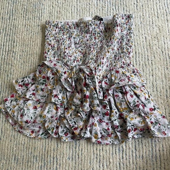 Falling Love Stretchy Skirt - Picture 1 of 2